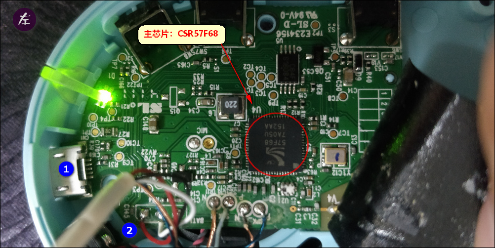 罗技UE3500无线耳机拆解