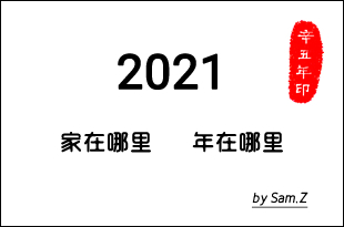 2021新年留守