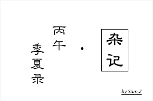杂记·丙午季夏录